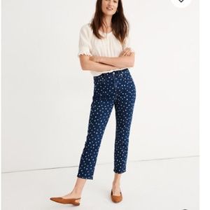 Madewell High-Rise Slim Crop Boyjean